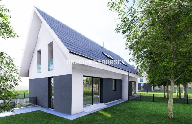 BLIŹNIAK PREMIUM z działką, pod lasem - ZABIERZÓW