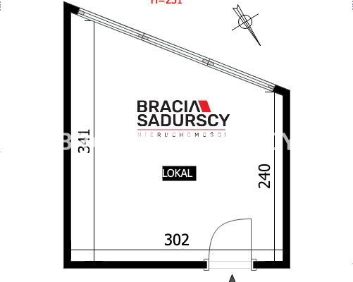 lokal biurowy 55,5m2 Prądnik Czerwony Olsza