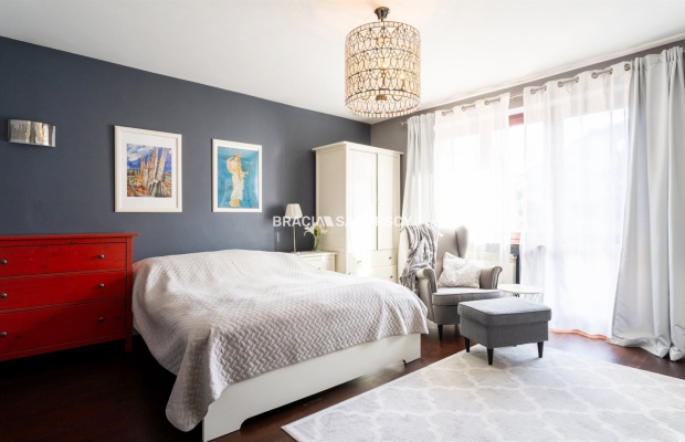 Mieszkanie dwupoziomowe z działką. Wieliczka.