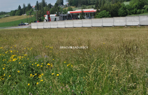 Duża działka usługowa w rejonie drogi nr 94 w     