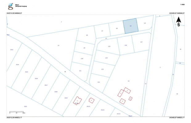 Działka 1/5 w kompleksie 14 działek z WZ