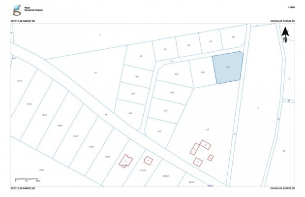 Działka 1/17 w kompleksie 14 działek z WZ