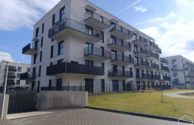 Apartament z ogródkiem w nowym budownictwie
