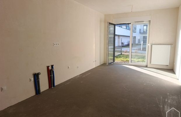 Apartament z ogródkiem w nowym budownictwie