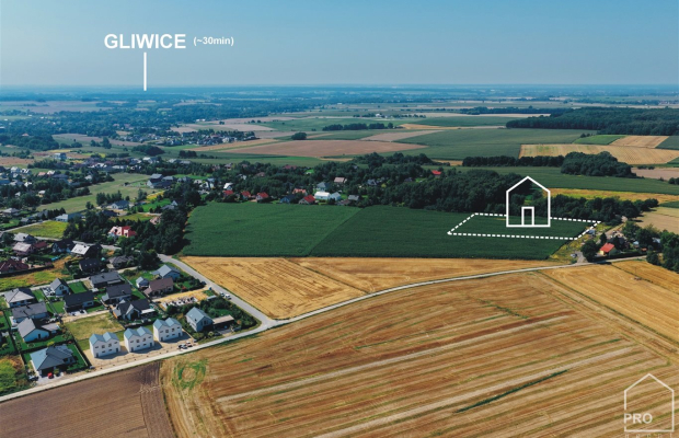 Działki na sprzedaż, powierzchnie od 626 do 813 m2