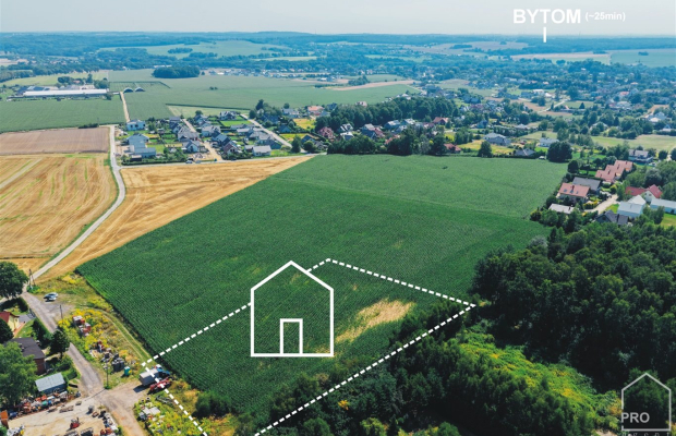 Działki na sprzedaż, powierzchnie od 626 do 813 m2