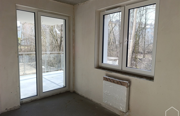 Apartament z tarasem i garderobą os.Radosne