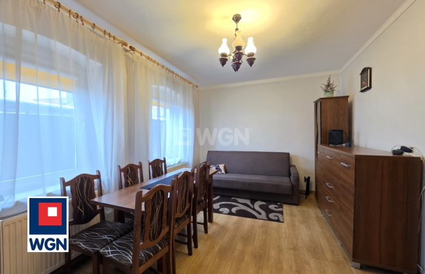 Przemków, mieszkanie, 2 pokoje, 77 m2, sprzedam 159 000zł.  
  
Na sprzedaż mieszkanie znajdujące się na I piętrze w kamienicy.