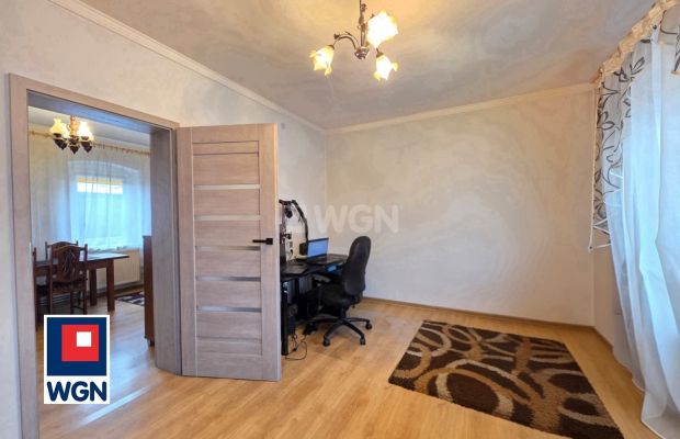 Przemków, mieszkanie, 2 pokoje, 77 m2, sprzedam 159 000zł.  
  
Na sprzedaż mieszkanie znajdujące się na I piętrze w kamienicy.