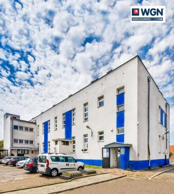 Włocławek, budynek biurowo-techniczny, 1765 m2, sprzedam, 1 190 000 zł.  
  
Przedmiotem sprzedaży jest prawo użytkowania wiecz