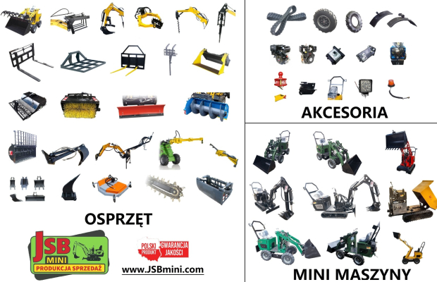 Ładowarka Koparka Wozidło - NOWE 2026 - Prosto od Producenta JSB POLSKA -