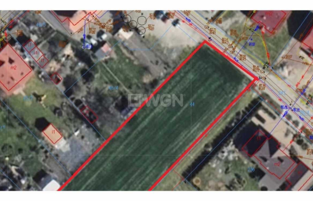 Głogów, ulica Akacjowa, działka budowlana, 22ar, 420 000 zł, Sprzedam.  
  
Na sprzedaż atrakcyjna działka budowlana o powierzc