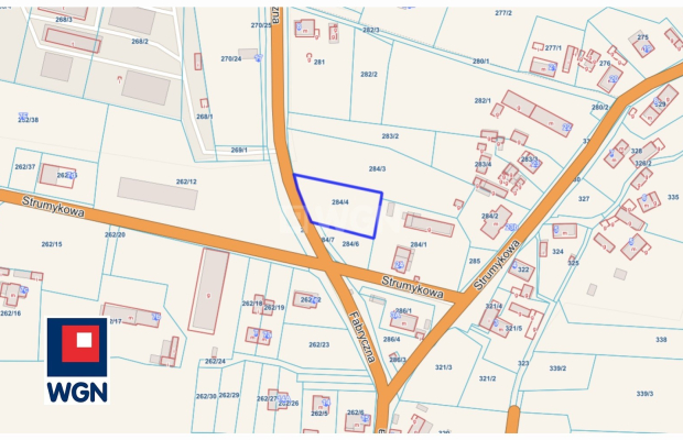 Przemków, Fabryczna, działka budowlana 1432m2, sprzedam, cena 60 000zł.  
  
Na sprzedaż działka budowlana przy ulicy fabryczne