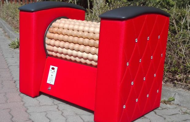 Najmocniejszy rollmasażer rollmasaż Silver z podczerwienią, rolletic, studio figura, rolmasaż, rollen