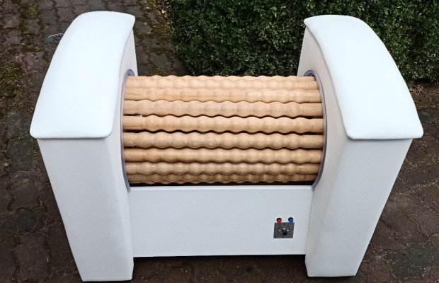 Najmocniejszy rollmasażer rollmasaż Silver z podczerwienią, rolletic, studio figura, rolmasaż, rollen