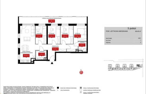 Mieszkanie z widokiem na rzekę i z dużym balkonem!
