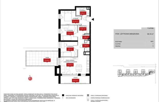 Mieszkanie z widokiem na rzekę z tarasu na dachu!