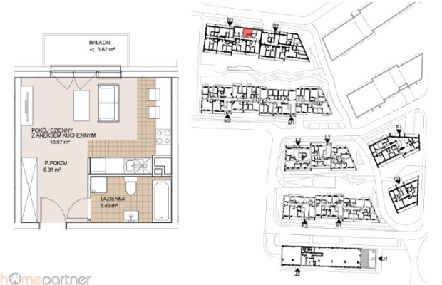 KAWALERKA, STARE MIASTO, UL. GNIEŹNIEŃSKA