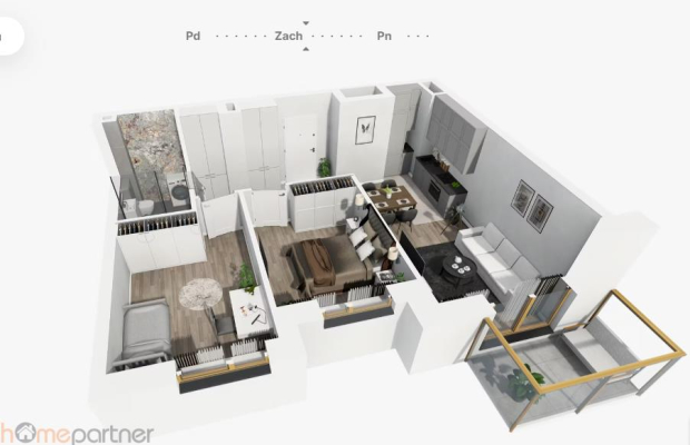 Mieszkanie 3-pokojowe z widokiem na rzekę!