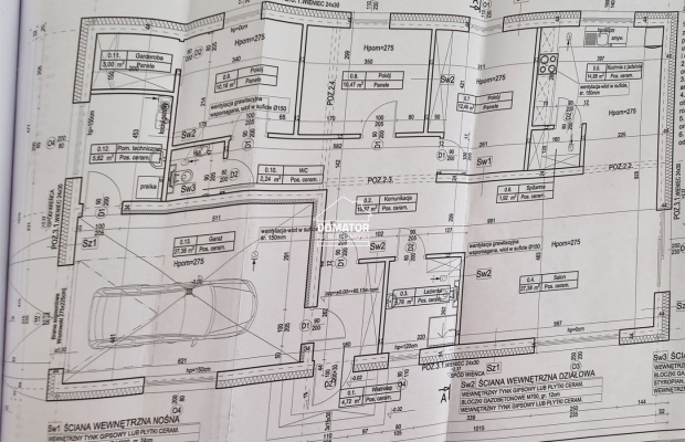NOWOCZESNY DOM W STANIE DEWELOPERSKIM OSIELSKO 