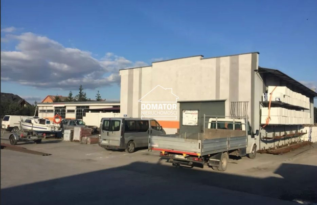 Hale, biura, pomieszczenia na działalność gospod.