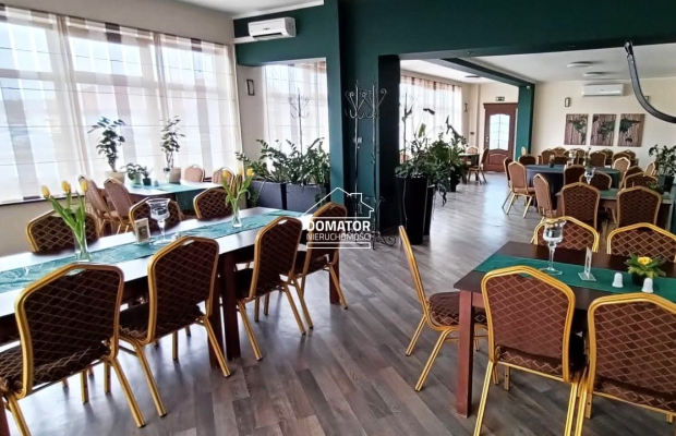 Duży obiekt gastronomiczno-hotelowy