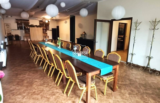 Duży obiekt gastronomiczno-hotelowy