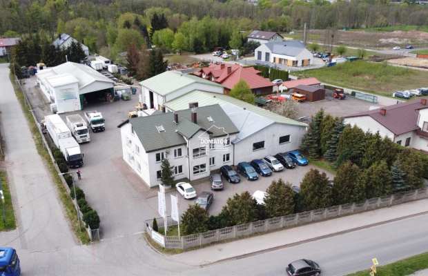 Obiekt produkcyjno-magazynowy z budynkiem biurowym