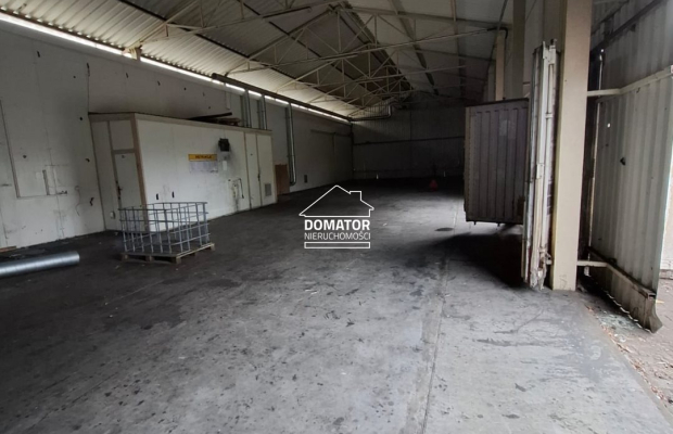 Hala + pomieszczenia biurowe