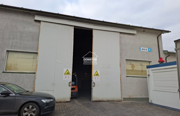 Hale produkcyjno-magazynowe + budynek biurowy