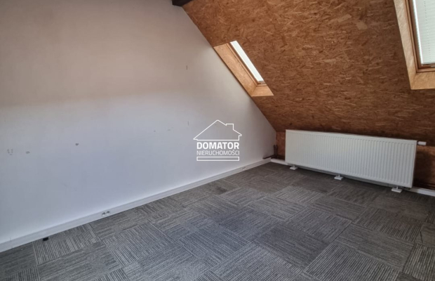 Loftowe poddasze usługowe na wynajem .