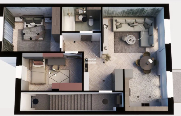 Mieszkanie na sprzedaż, Miedzyń, I piętro