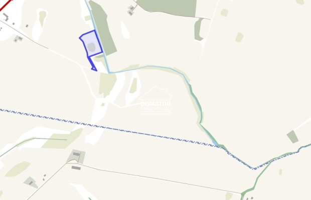 Działka rekreacyjna z własnym stawem