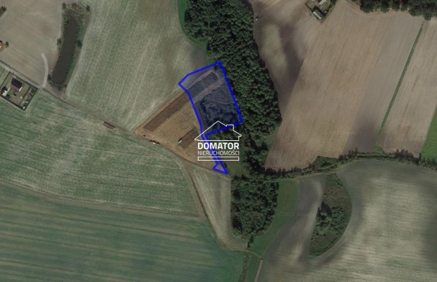 Działka rekreacyjna z własnym stawem
