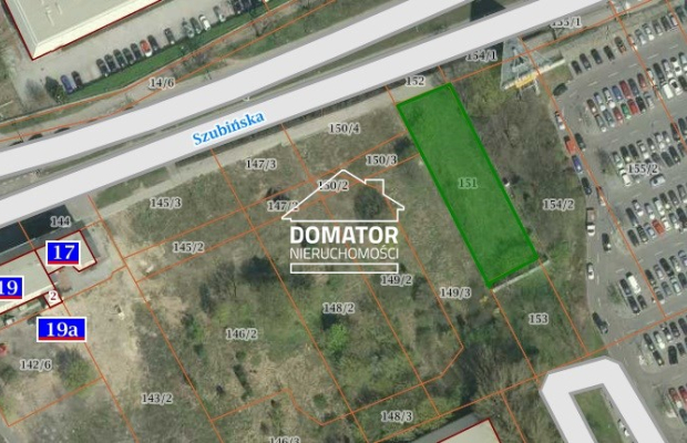 Działka uslugowa z gotowym projektem