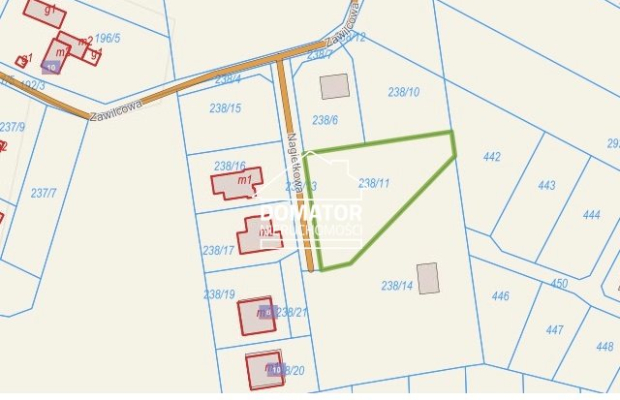 Działka 1921 Zielonka