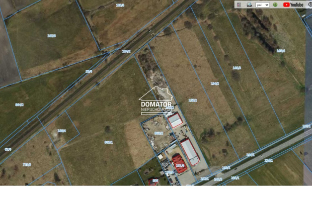 Działka 9825 m2, Lubowidz