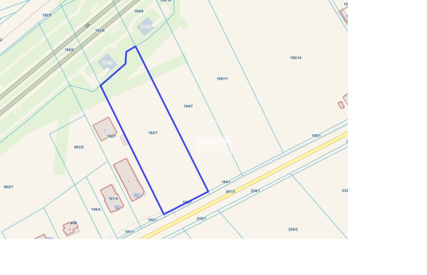 Działka 9825 m2, Lubowidz