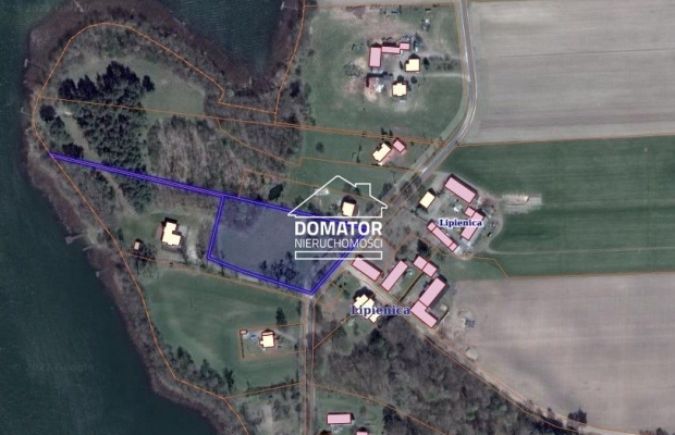  Działka z dostępem do jeziora - Lipienica