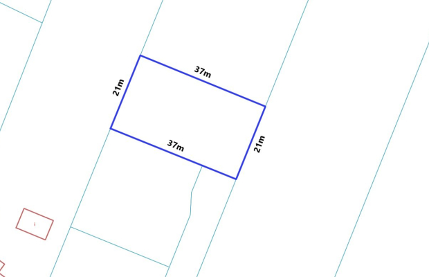 Działka Jędrzejewo 800m