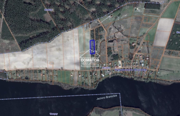 DZIAŁKA W BORACH TUCHOLSKICH! 
Polecam piękną działkę w Borach tucholskich, blisko Jeziora Branickiego. Działka budowlana o pow