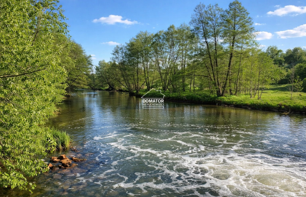 Działka budowlana 7600 m² nad rzeką Brdą.