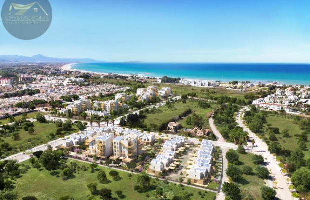 Domy szeregowe zaledwie 400m od morza w Denia