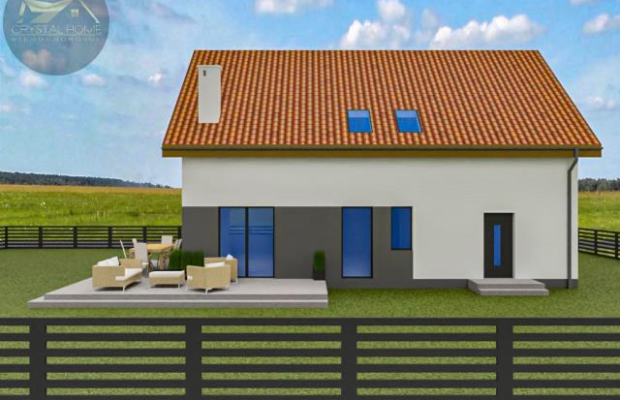 DOMY WOLNOSTOJĄCE W LUTOMI DOLNEJ/ 157M2/5 POKOI