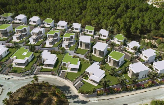 Doskonała willa z widokiem na góry w Polop