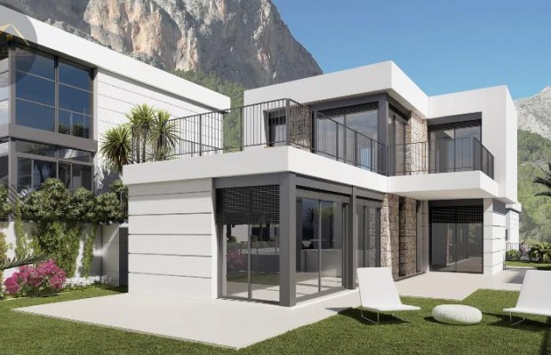 Doskonała willa z widokiem na góry w Polop