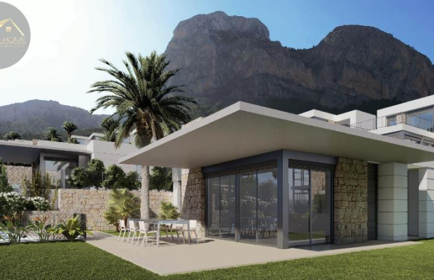 Doskonała willa z widokiem na góry w Polop