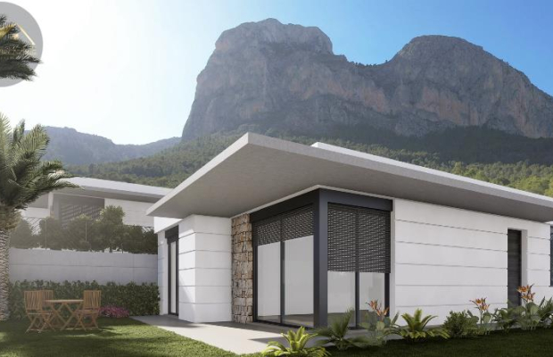 Doskonała willa z widokiem na góry w Polop