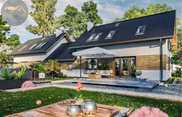 Dom z garażem blisko Świdnicy/ 158m2/ Milikowice