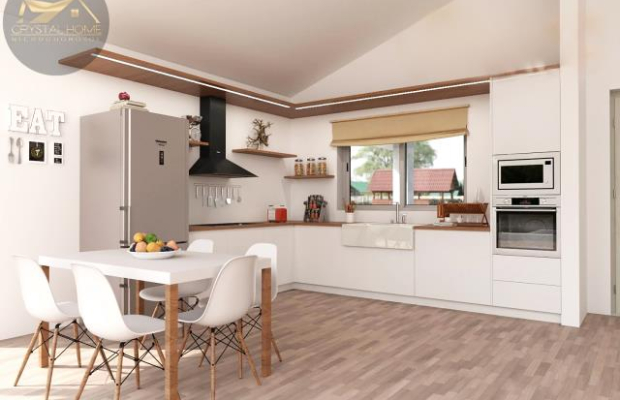 Wiejski dom w malowniczym otoczeniu